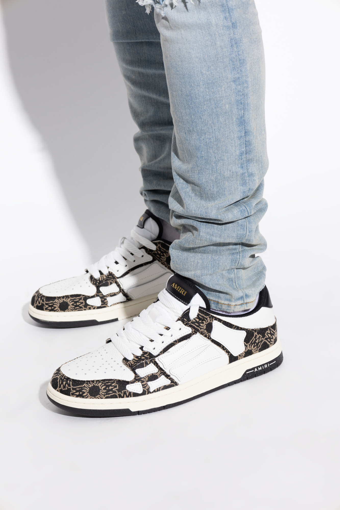 AMIRI MA クアッド スケルトン トップ ロー スニーカー Amiri Sneakers Ma Quad Skel Top Low | Men's Shoes | Vitkac